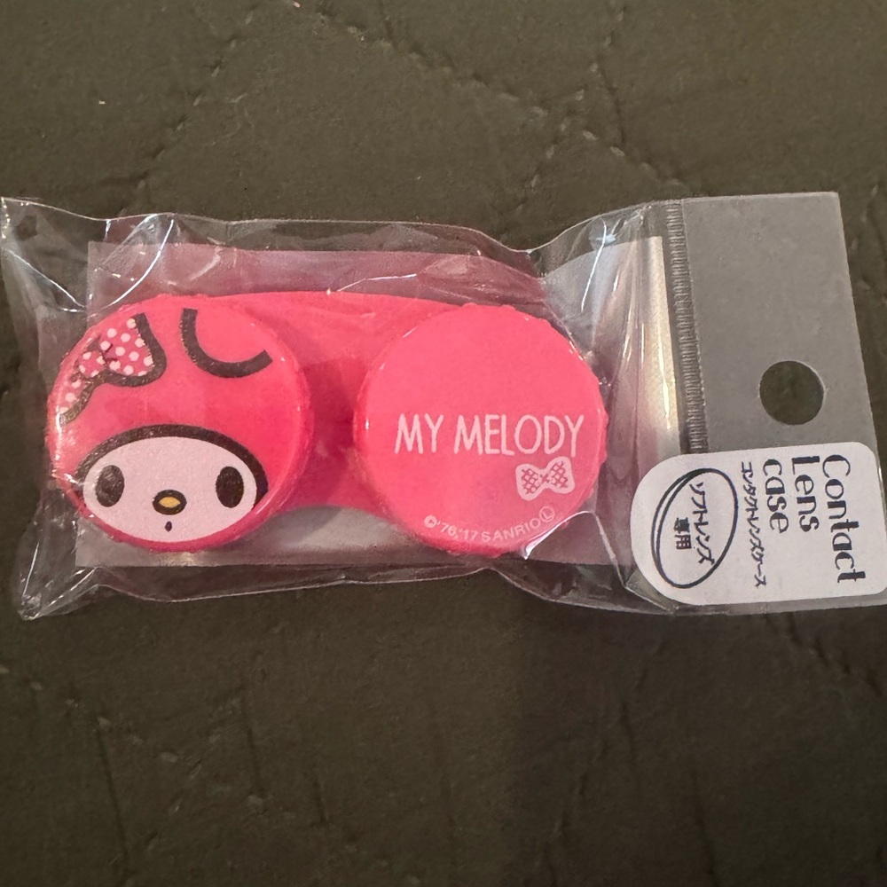 Sanrio My Melody Pink Contact Lens Case
